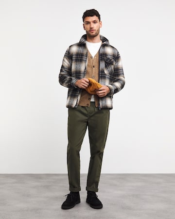 Neutral Lambswool Cardigan