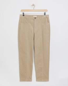 Julipa Pure Cotton Tapered Cord Trouser