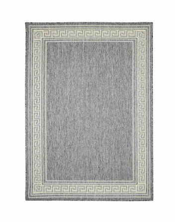 Gel Backed Greek Key Rug