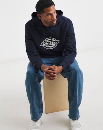 Dickies Forth Shaw Graphic Hoodie - Navy
