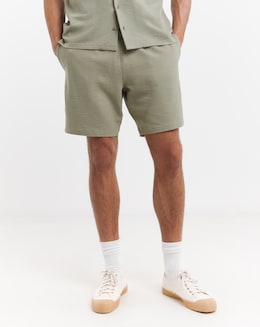Jersey Seersucker Short