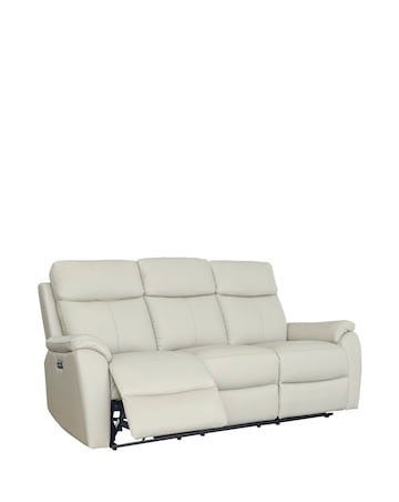 Aspire Kingsmere Leather Power Recliner 3 Seater