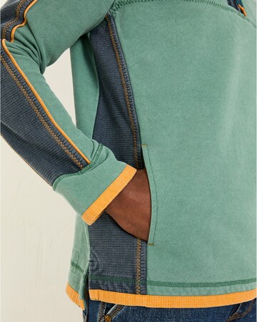 Fatface Airlie Panel Sweatshirt - Green