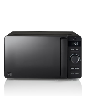 Swan SM22037LBLKN 20Litre Stealth Black Digital Microwave