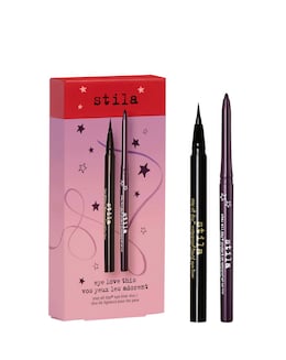 Stila Eye Love This Stay All Day Eyeliner Duo Black &amp; Plumfull. Worth 39GBP