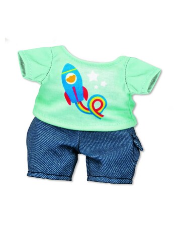 Toy Build-a-Bear Workshop Furtastic Bear and Outfit Pack - Rocket