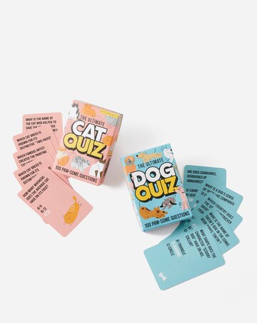 Cat and Dog Quiz Card Pack