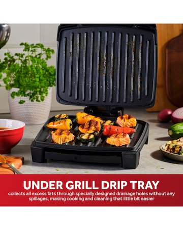 George Foreman Medium Immersa Dishwasher Safe Health Grill