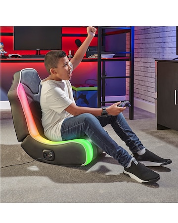 X Rocker Chimera 2.0 Audio Floor Rocker LED Gaming Chair for Kids