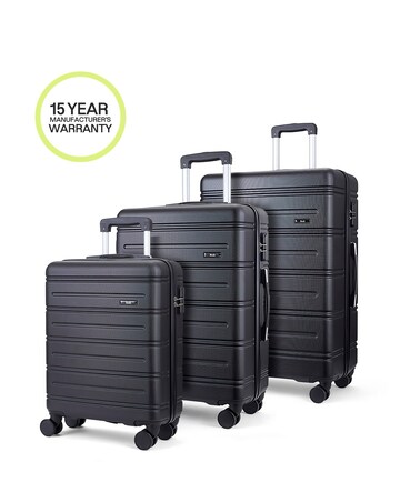 Rock Lisbon 3pc Suitcase Set