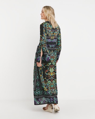 Joe Browns Marine Boho Crinkle Maxi Dress