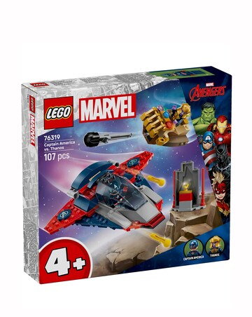 LEGO Marvel Captain America vs. Thanos, Super Hero Building Toy 76319