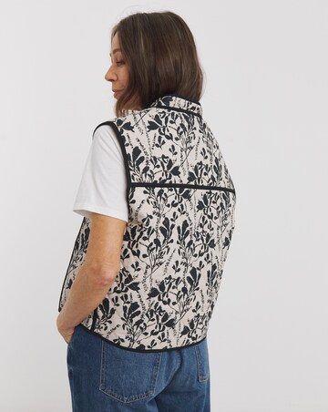 Pure Cotton Printed Quilt Gilet