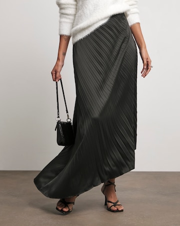 Joanna Hope Asymmetrical Pleated Skirt
