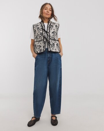 Pure Cotton Printed Quilt Gilet