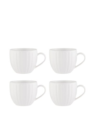 Price & Kensington Luxe Set of 4 Oversized Mugs