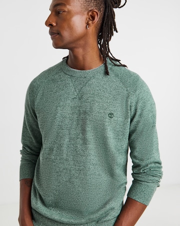 Timberland Williams River Raglan Cotton Jumper - Blue