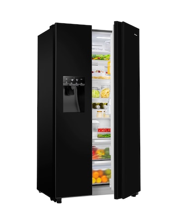 Hisense RS694N4TBE American Fridge Freezer- E Rated 179 CM
