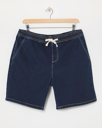Comfort Waistband Denim Short