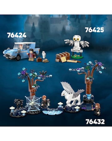 LEGO Harry Potter Flying Ford Anglia Car Toy 76424