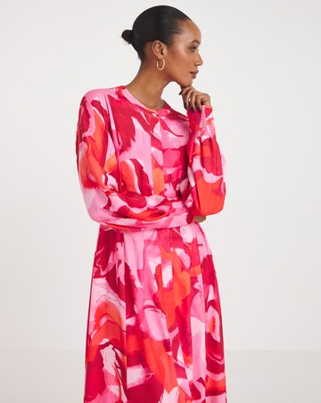 Joanna Hope Tie Waist Shirt Dress