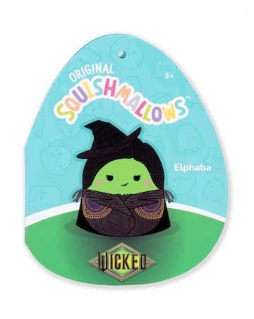 Squishmallows Wicked 8-inch Elphaba Plush