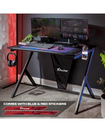 X Rocker Ocelot Gaming Desk