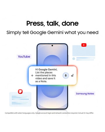 Samsung Galaxy S25+ 256GB (Blue) & Samsung Galaxy Watch7 44mm BT Bundle
