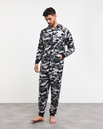Camo Fleece Onesie