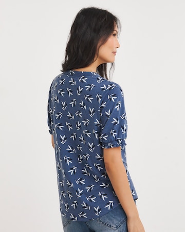 Julipa Button Through Jersey Top