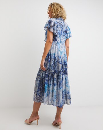 Jo by Joanna Hope Tie Dye Print Dress