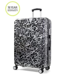 Rock Savannah Leopard Large Suitcase
