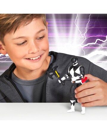 Mighty Morphin Power Rangers Auto Morphin Black Ranger Figure