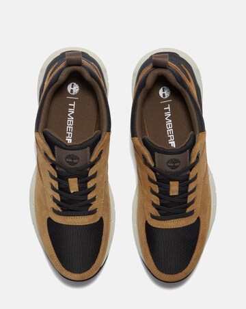 Timberland Voyager Park Low Lace Trainer - Olive