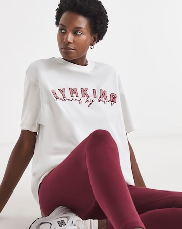 Gym King Powered By Belief T-Shirt