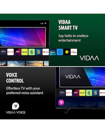 Toshiba 43UV2F53DBU 43in Smart TV 4K UHD HDR LCD Freely TV with Amazon Alexa