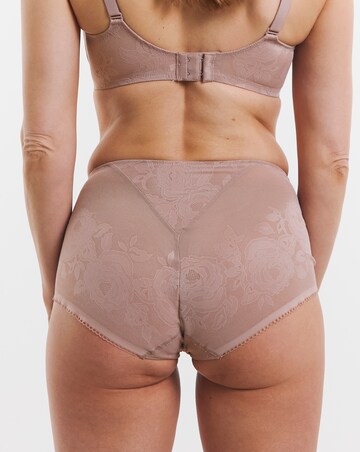 Triumph Wild Rose Sensation Maxi Knicker Choc Mousse