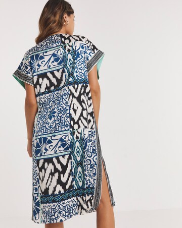 Stretch Satin Printed Nightie