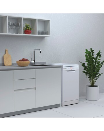 Hoover HDPH 2D1049W-80 Freestanding 10-Place Slimline Dishwasher - White