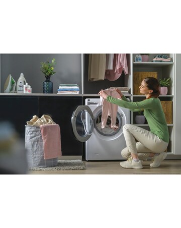 Hoover H3DPS4966TAMB-80 9/6kg, 1400rpm, WiFi Washer Dryer White + Install