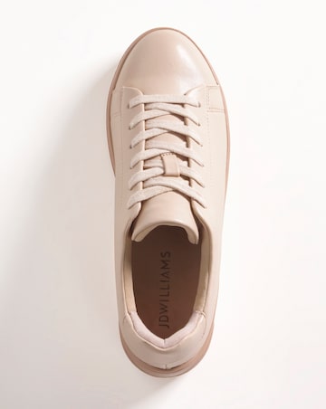 Lace to Toe Trainer - Wide Fit (E)