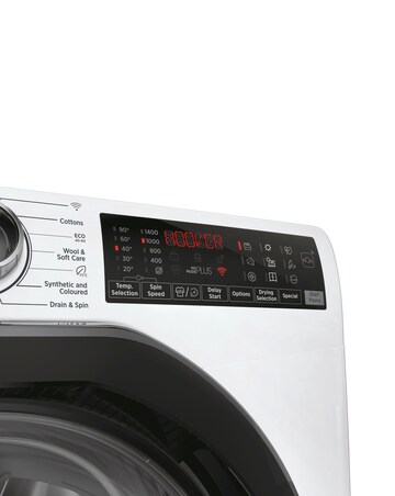 Hoover H3DPS4966TAMB-80 9/6kg, 1400rpm, WiFi Washer Dryer White + Install