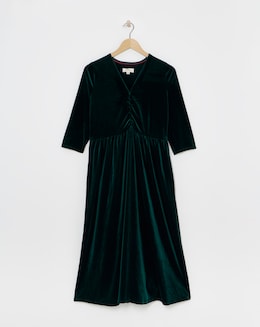 Julipa Velour Midi Dress