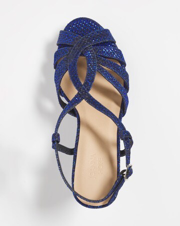Joanna Hope Crossover Platform Sandal E Fit