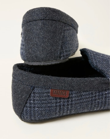 FatFace Noah Moccasin Slipper - Navy