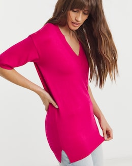 Pink Short Sleeve Tunic