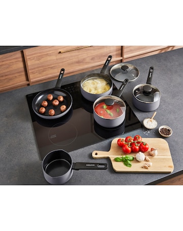 Morphy Richards Recycled Aluminium Grey 5 Piece Pan Set