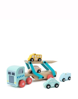 TP Owl &amp; Fox Wooden Car Transporter