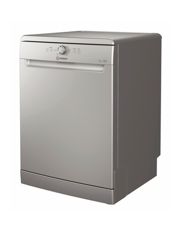 Indesit D2F HK26 S UK Full Size Dishwasher 14 Place Settings Silver + Install