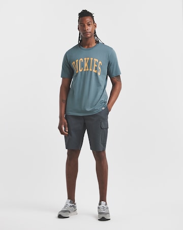 Dickies Short Sleeve Aitkin Varsity T-Shirt - Blue